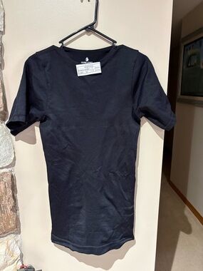 Qore Logiq Men's Compression T Shirt Black Size XXL Short Sleeve NWOT